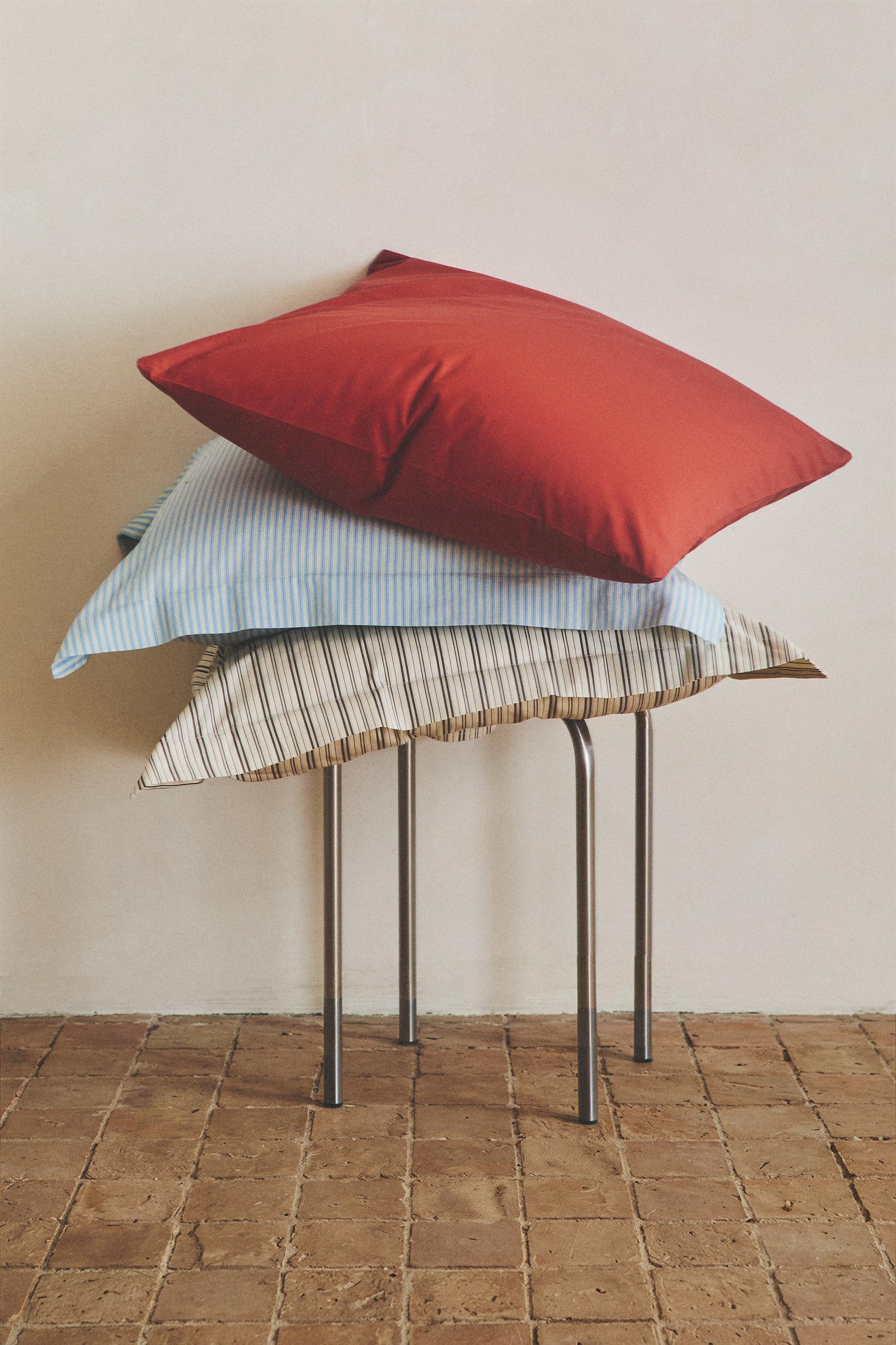 PERCALE COTTON PILLOWCASE (500 THREAD COUNT)